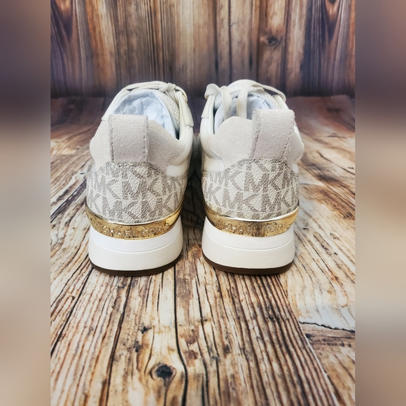 Michael Kors Allie Stride Mesh and Logo Trainer - Picture 6 of 14